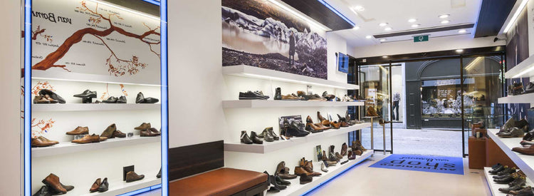 Mertens Schoenen Leuven binnenkant